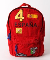 MOCHILA spain. rojo/ 35x13x28cm 